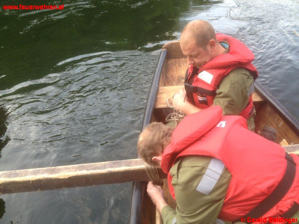 FF Ohlsdorf: Wasserwehrübung