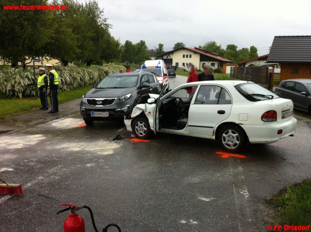 FF Ohlsdorf: Schwerer Unfall in Ohlsdorf