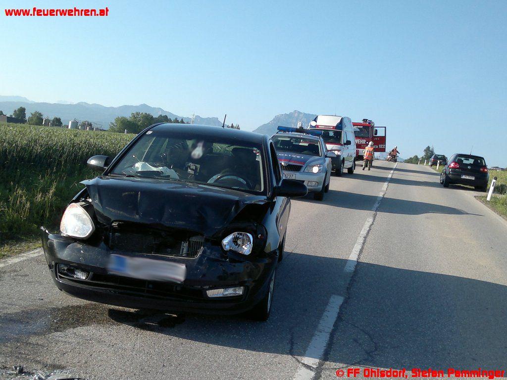 FF Ohlsdorf: Schwerer Unfall in Ohlsdorf