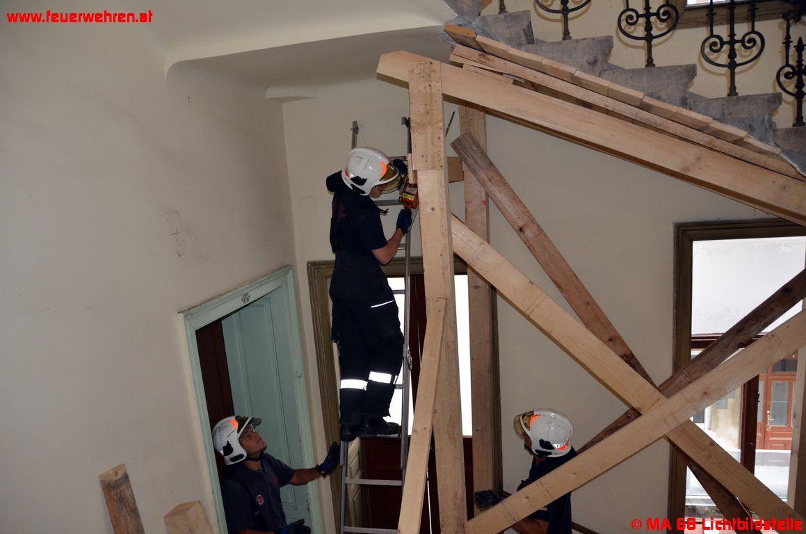 BF Wien: Akute Einsturzgefahr