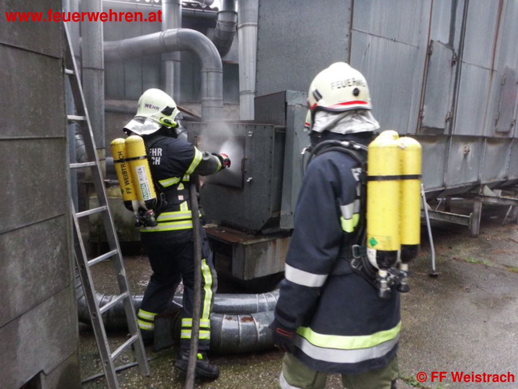 FF Weistrach: Tischlereibrand