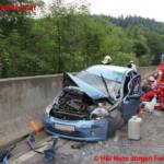 BFVDL: Schwerer Verkehrsunfall in Aibl