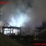 BFV Liezen: Großbrand in Bad Ausseer Ortsgebiet