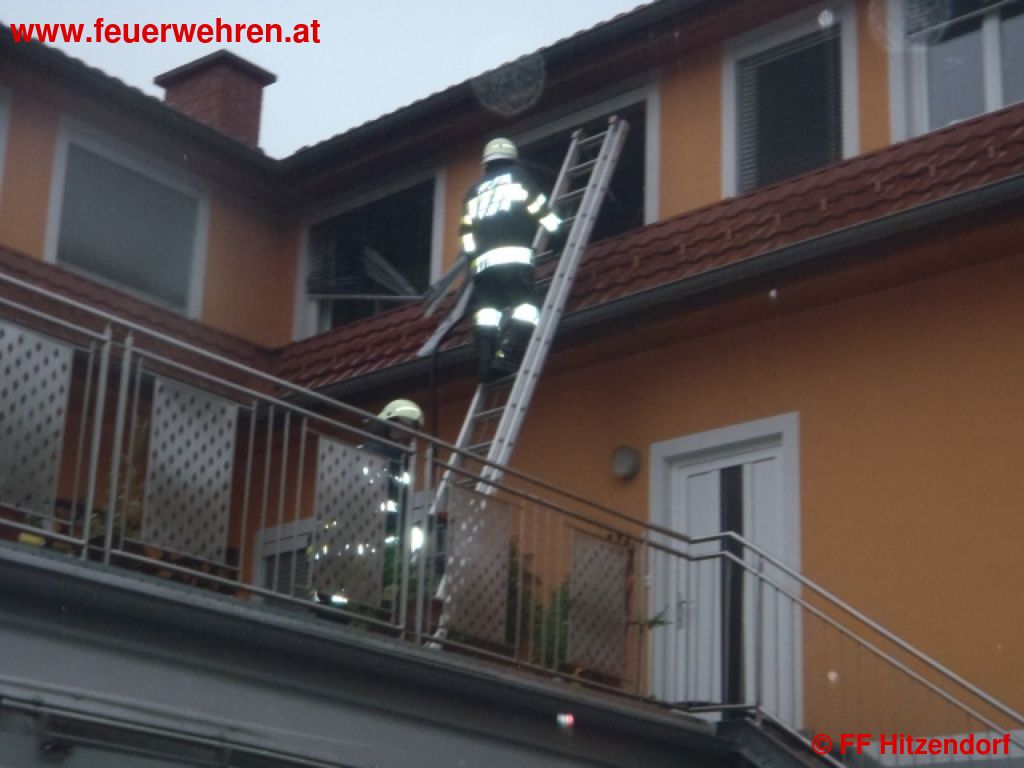 2 Katzen bei Zimmerbrand gerettet !!