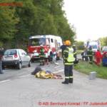 FF Judendorf-Straßengel: 3 Verletzte nach Verkehrsunfall