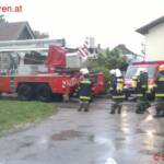 FF Ohlsdorf: Wohnhausbrand in Ohlsdorf