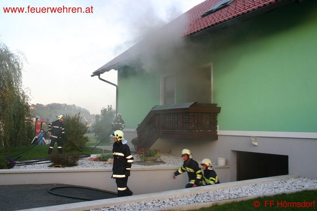 BFVDL: Kellerbrand in Einfamilienhaus in Hörmsdorf