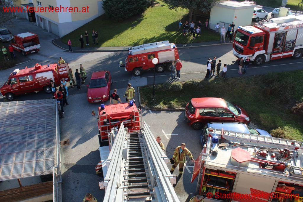 Stadtfeuerwehr Güssing: Wohnungsbrand in Güssing