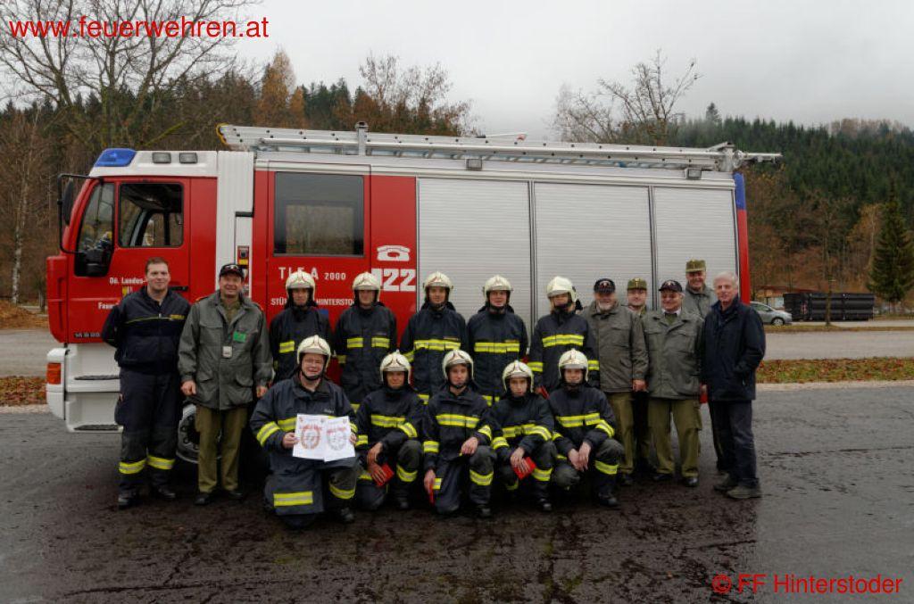 FF Hinterstoder: Erfolgreiche THL Abnahme in Hinterstoder