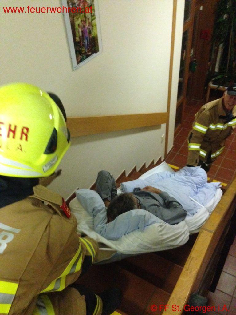 FF St. Georgen i.A.: Feuerwehr testet Anschaffung des Seniorenheims