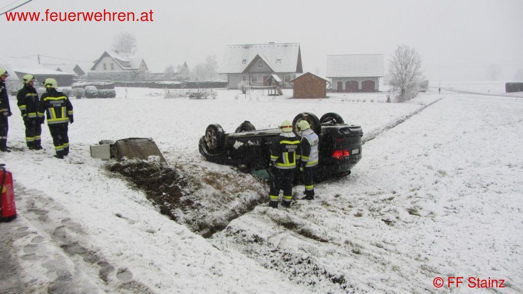 BFVDL: Schneefall fordert Feuerwehren des Bezirkes Deutschlandsberg