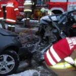 FF Hipping: Verkehrsunfall auf der Attergauer-Landesstraße