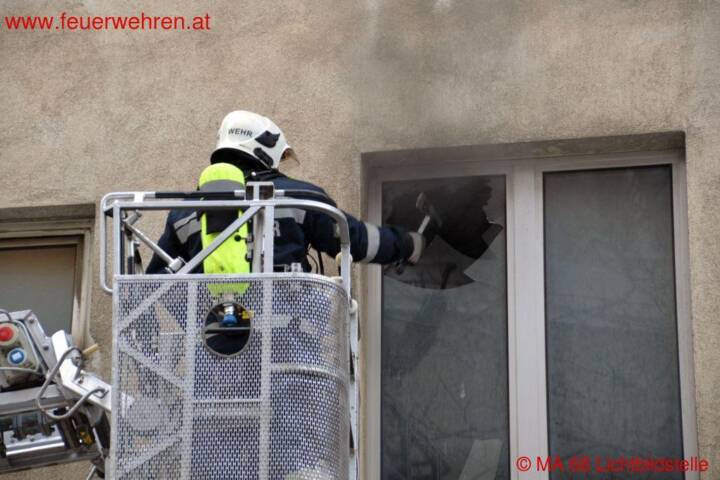 BF Wien: Brand im Kesselhaus