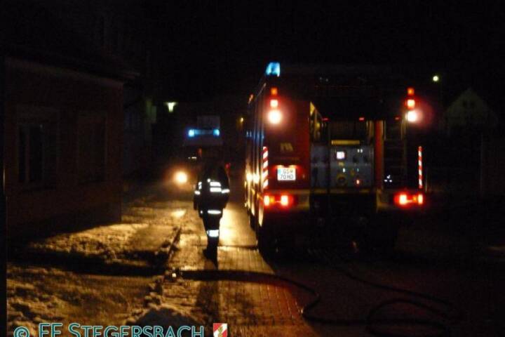 FF Stegersbach: Kaminbrand