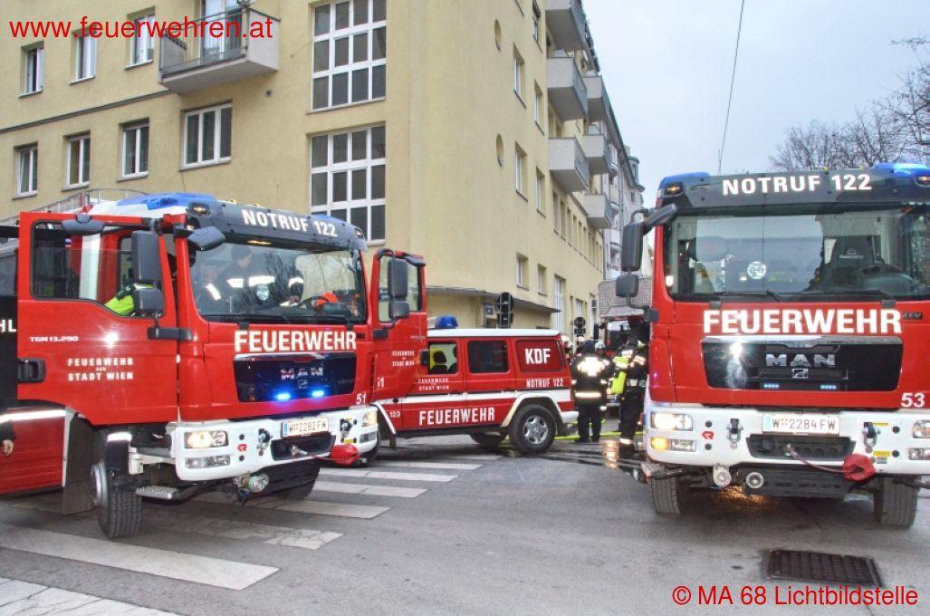 BF Wien: Evakuierung einer Behinderteneinrichtung