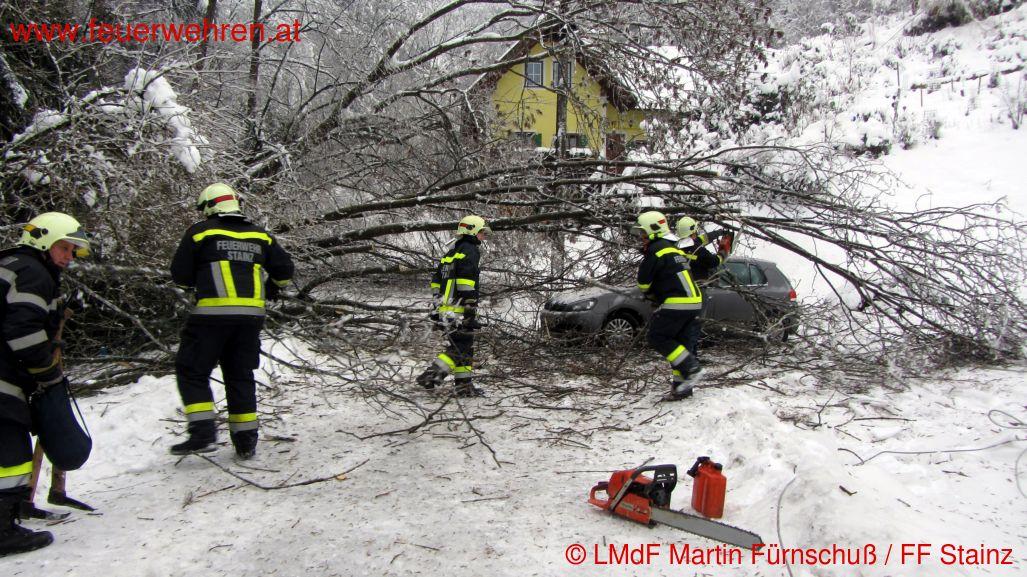 FF Stainz: Einsatzserie reißt nicht ab