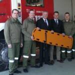 FF Hipping: Spende für die Feuerwehr