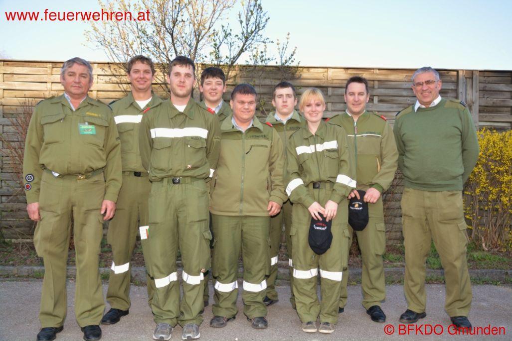 BFKDO Gmunden: Sieben Funker erhielten das „Goldene“ Funkleistungsabzeichen