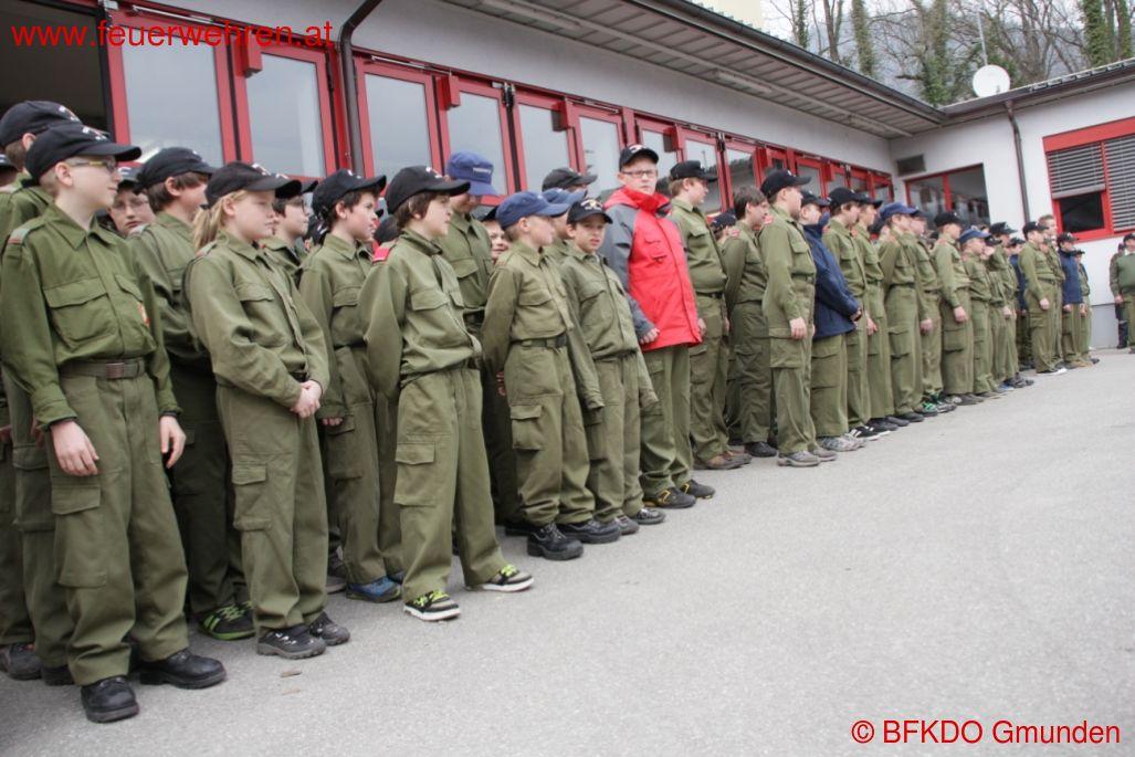 BFKDO Gmunden: 31. Wissenstest der Feuerwehrjugend in Bad Ischl