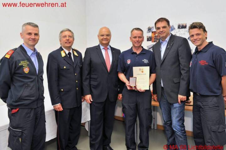 BF Wien: Ehrung – Lebensretter