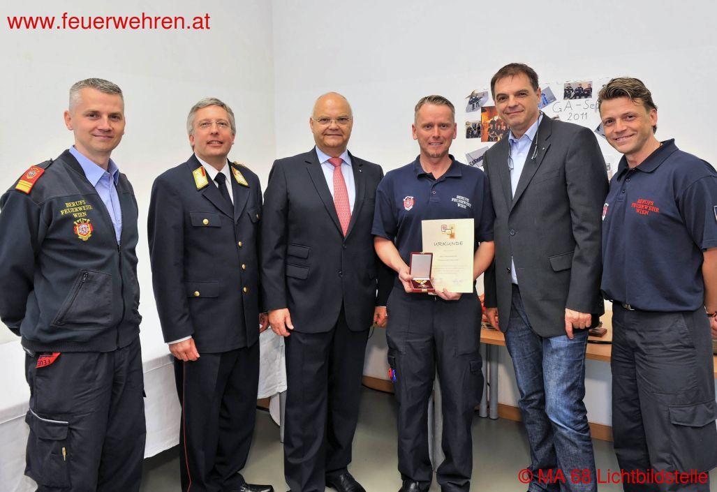 BF Wien: Ehrung – Lebensretter