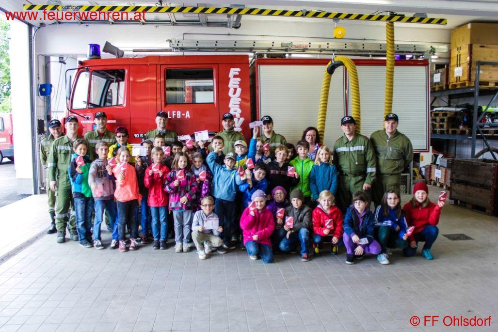 FF Ohlsdorf: Volksschule auf Besuch