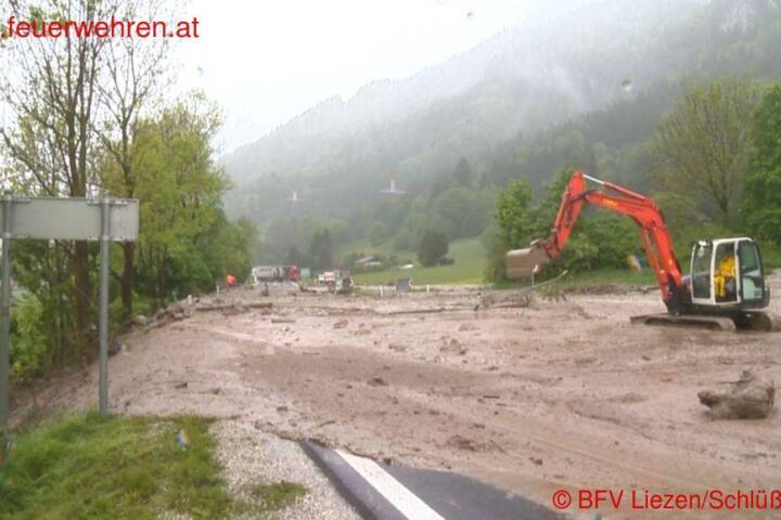 BFV Liezen: 100 Hochwassereinsätze im Bezirk Liezen