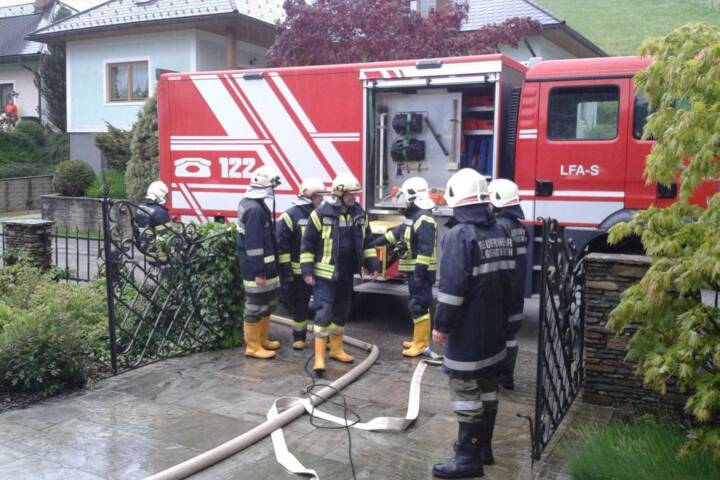 FF Weistrach: Katastropheneinsatz in St.Georgen am Reith