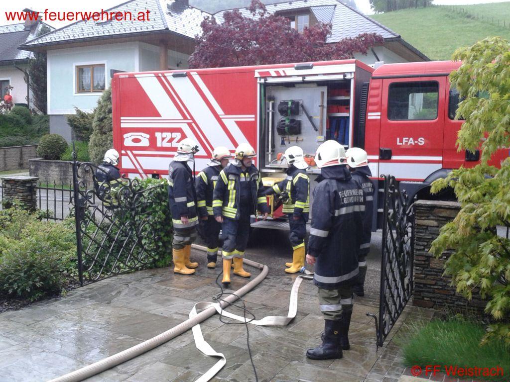 FF Weistrach: Katastropheneinsatz in St.Georgen am Reith