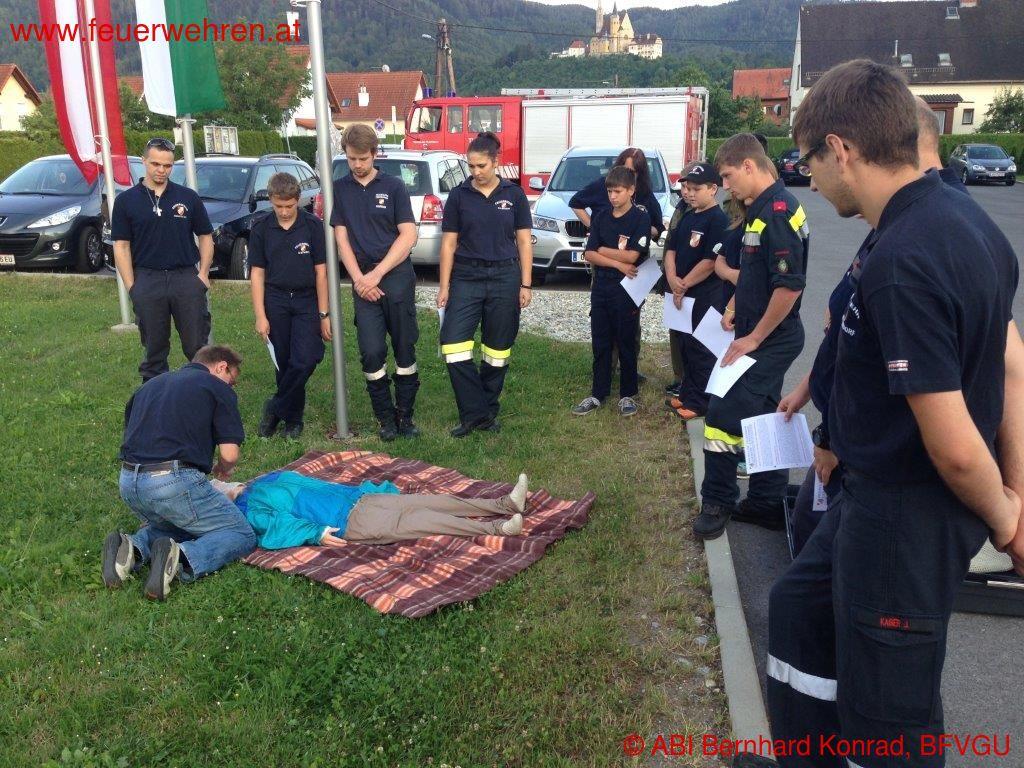FF Judendorf-Straßengel: Abschnittsfunkübung in Judendorf-Straßengel