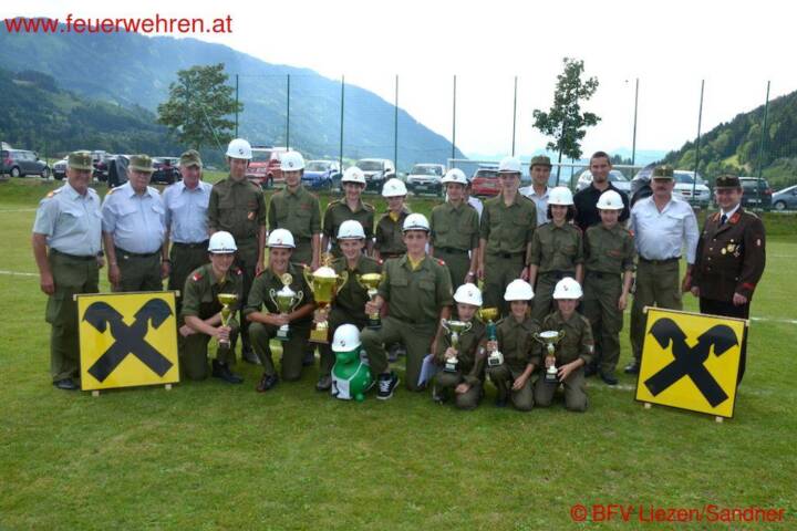 BFV Liezen: 2. Bereichsfeuerwehrjugend-Leistungsbewerb 2014 in Lassing