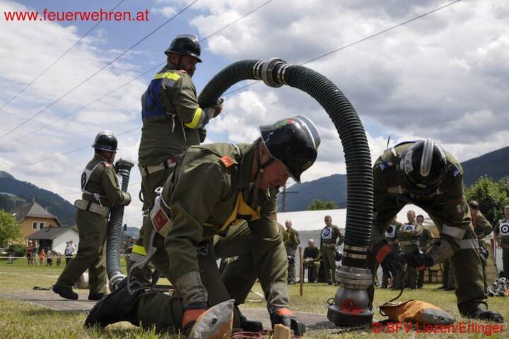 BFV Liezen: 1. Bereichsfeuerwehr – Nassbewerb 2014 in Gaishorn