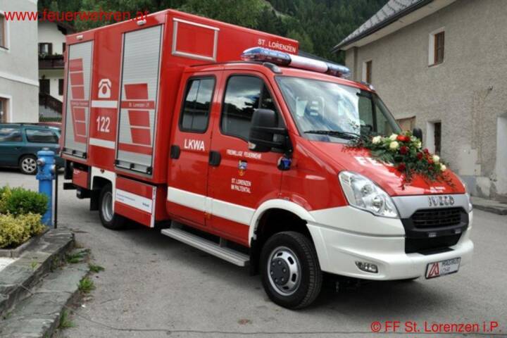 FF St. Lorenzen i.P.: Neues Einsatzfahrzeug und 125-Jahr-Jubiläum