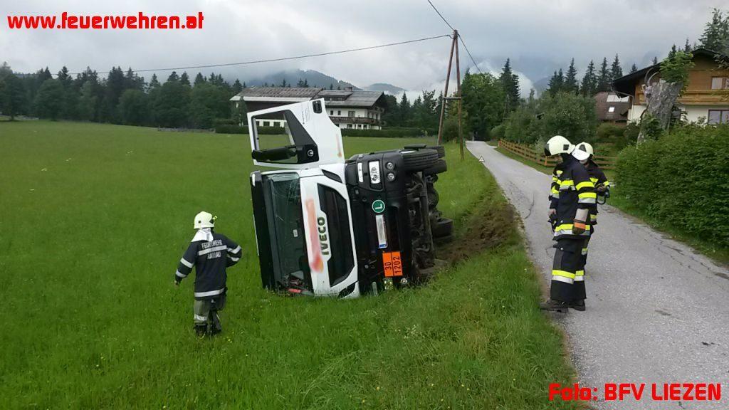 Vier Verkehrsunfälle im Bezirk Liezen