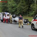 Stadtfeuerwehr Güssing: Verkehrsunfall mit eingeklemmter Person Bergstraße