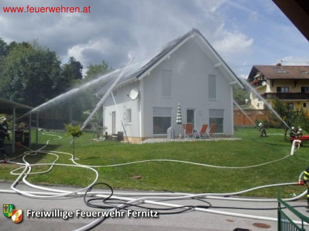 Dachstuhlbrand in Mellach