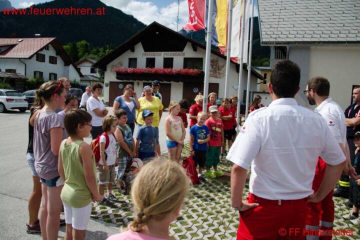 FF Hinterstoder: Ferienaktion der Feuerwehr Hinterstoder