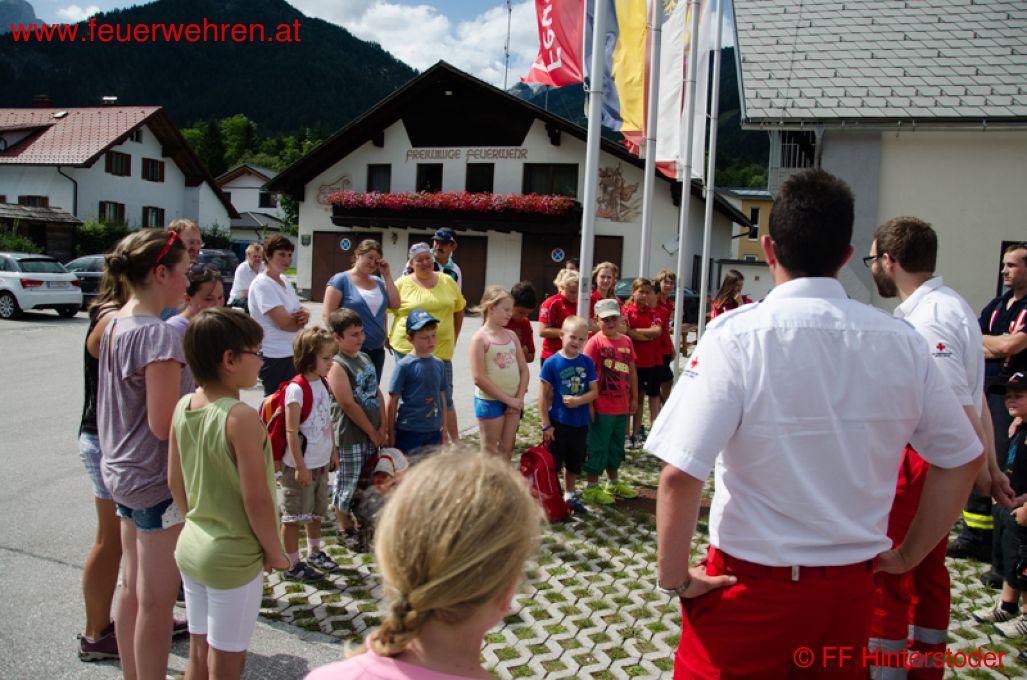 FF Hinterstoder: Ferienaktion der Feuerwehr Hinterstoder