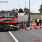BF Wien: Massenkarambolage auf Autobahn