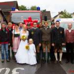 BFV Liezen: Erste Feuerwehrhochzeit bei der FF Gröbming