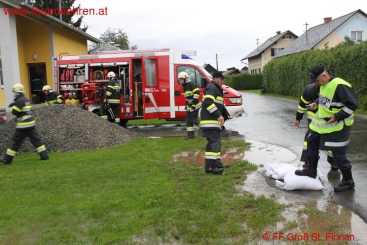 BFVDL: Hochwasser im Bezirk Deutschlandsberg