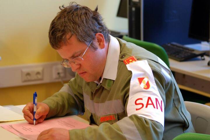 BFV Liezen: Sanitätsleistungsprüfung (SANLP) 2014 in Gröbming