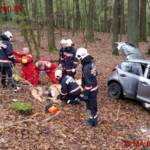 BF Wien: Verkehrsunfall Höhenstrasse 3 MA 68 Lichtbildstelle