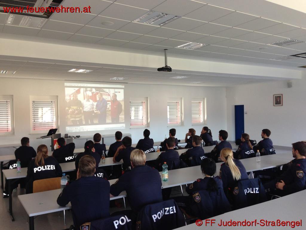 FF Judendorf-Straßengel: Ausbildungstag der Polizeischule Steiermark