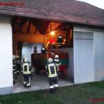 FF Weistrach: Personenrettung vom Heuboden