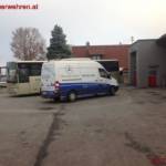 FF Ohlsdorf: Kühlerdefekt an Postbus 6 FF Ohlsdorf