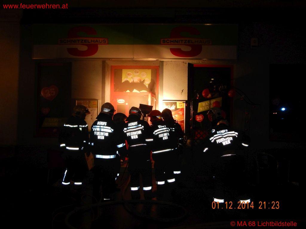 BF Wien: Brand in Hernalser Imbisslokal