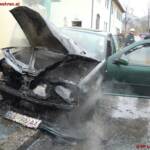 FF Leoben-Stadt: Fahrzeugbrand Murweg