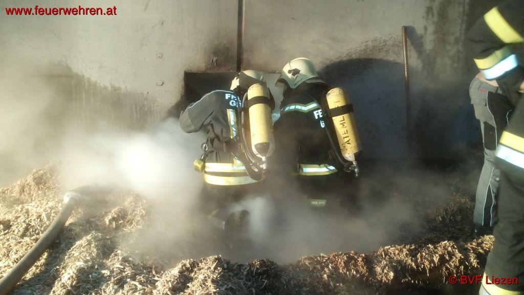 BFV Liezen: Silobrand in Niederöblarn