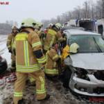 Stadtfeuerwehr Güssing: Schwerer Verkehrsunfall auf der B56 3 Stadtfeuerwehr Güssing